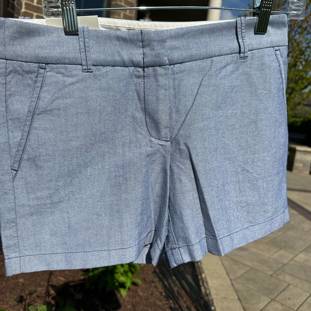⭐️NWT⭐️ J. Crew Blue Oxford Shorts
